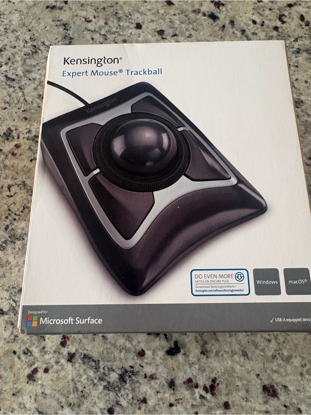 Kensington Expert Mouse Trackball in Black New & Sealed in Box